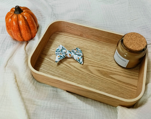 Nœud blanc et vert S