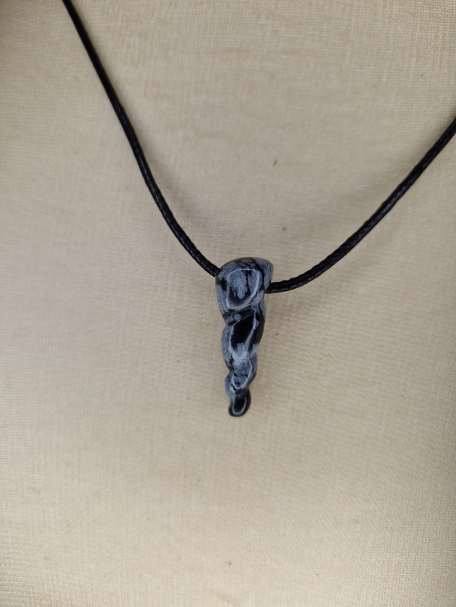 Obsidienne flocon de neige / 001