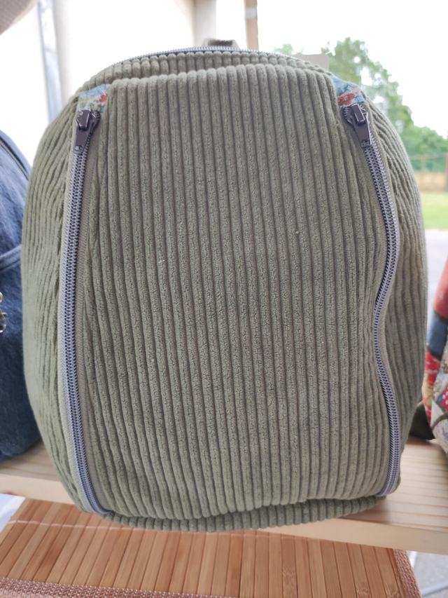 Sac à dos velours 