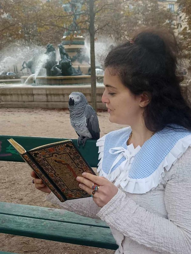 Col Claudine Vichy blanc et bleu