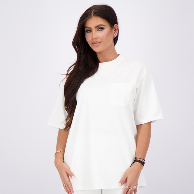 Reinders T-Shirt Pocket White 