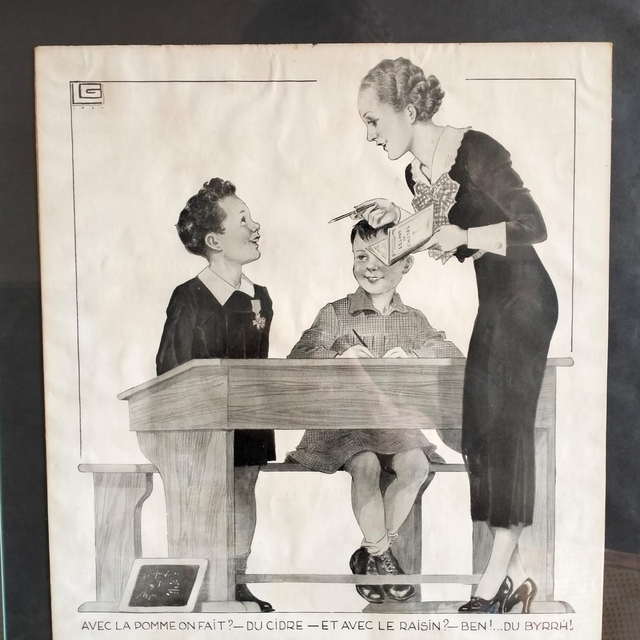 Affiche Publicitaire Original BYRRH 1934.