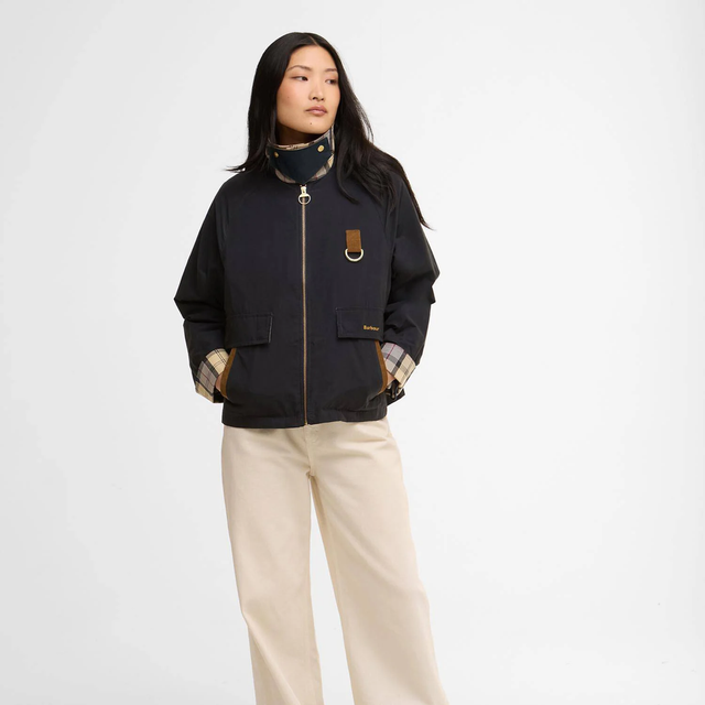 Barbour Women’s Icons Spey Showerproof Jacket Dark Navy