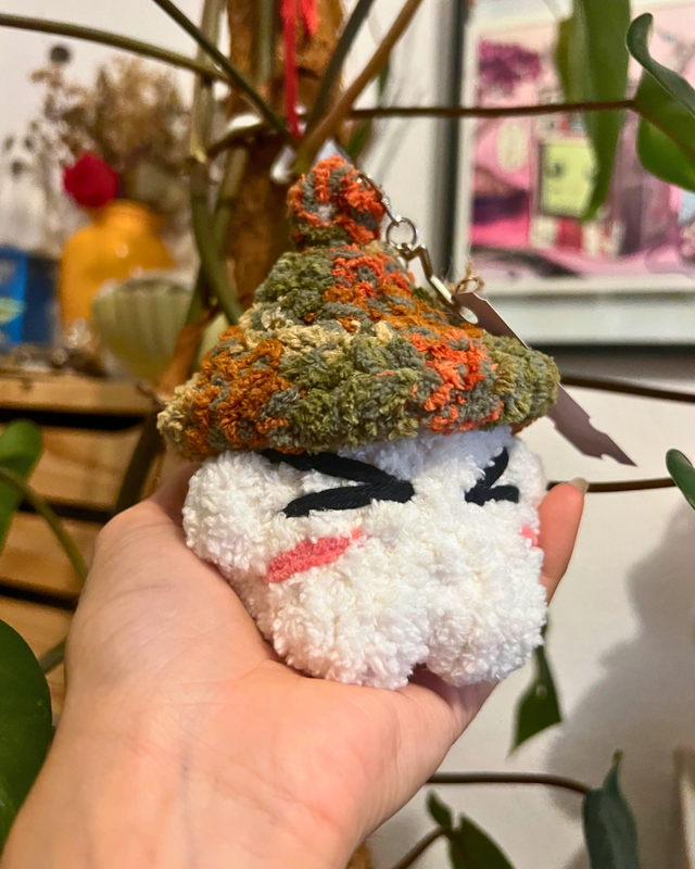 Champimousse | Charm bijoux de sac spécial Corée en crochet