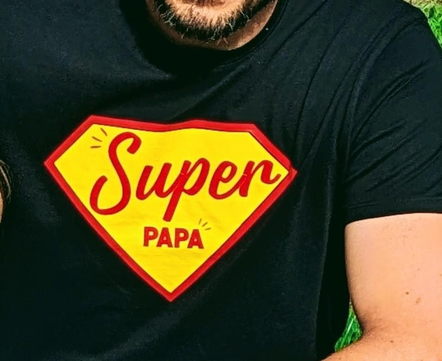 T-shirt super papa