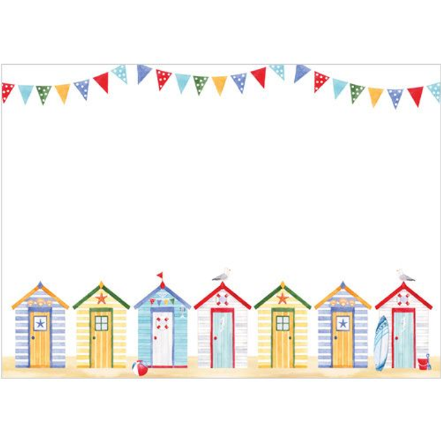 Beach Hut Notecards