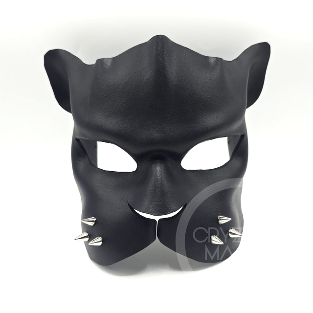 Black Panther leather mask