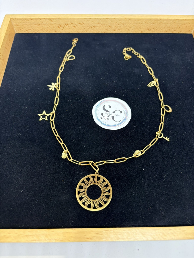 Collier &quot;Bohème&quot; – Fait main 