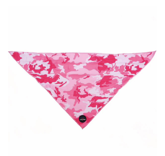 Funk The Dog Bandana - Pink Camo
