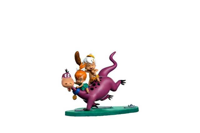 The Flintstones Statuette 1/10 Art Scale Dino, Pebbles And