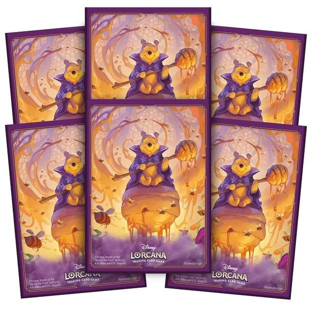Ravensburger Disney Lorcana TCG: Azurite Sea - Card Sleeves, Winnie The Pooh