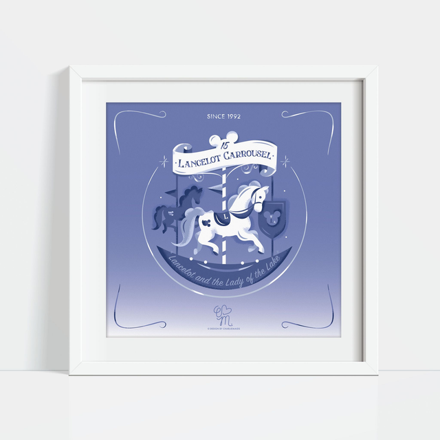 Illustration Attractions Légendaires | 15 Lancelot Carrousel