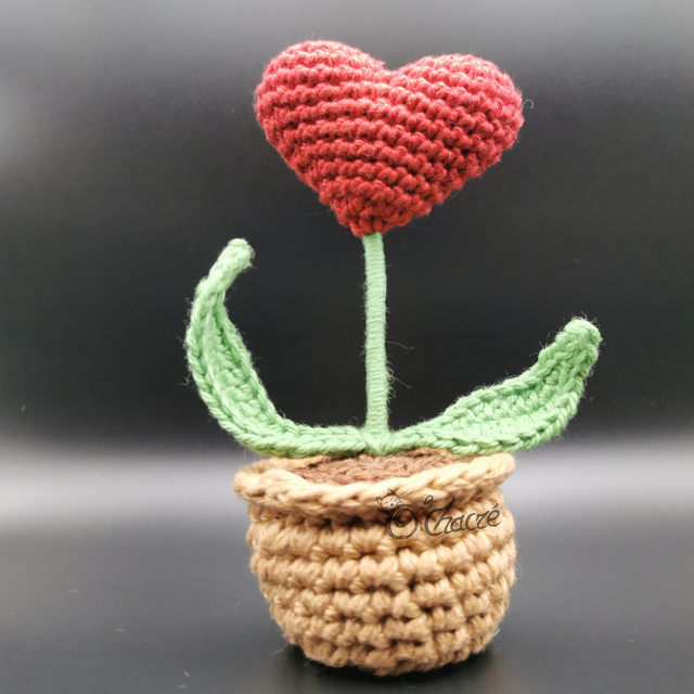 Coeur en pot