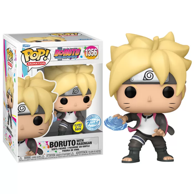Funko Pop! Animation: Boruto: Naruto Next Generations - Boruto with Rasengan (Glow in the Dark) - Amazon Exclusive