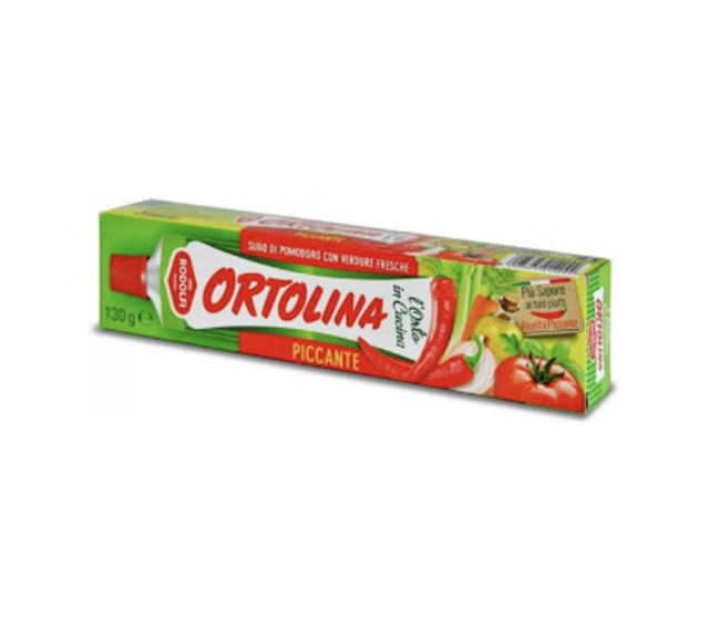Ortolina - Sűrített paradicsom zöldségekkel pikáns 130g