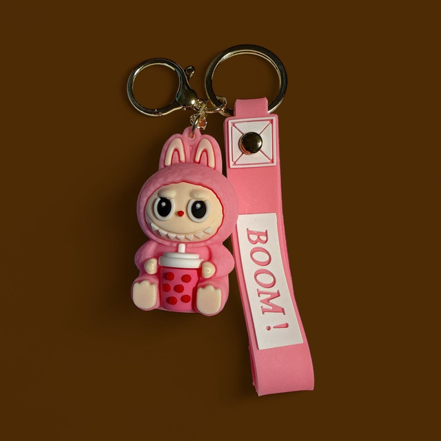 0644 - Labubu - roze - Bubble Tea