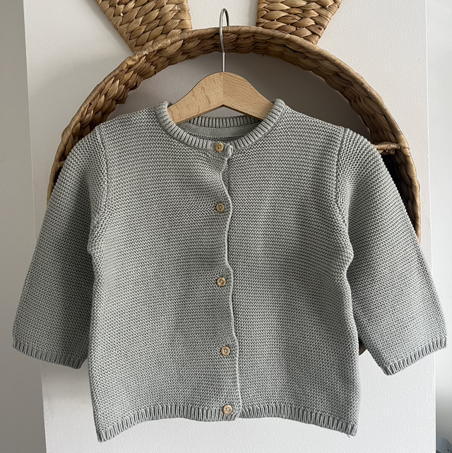 Dusty green cardigan 