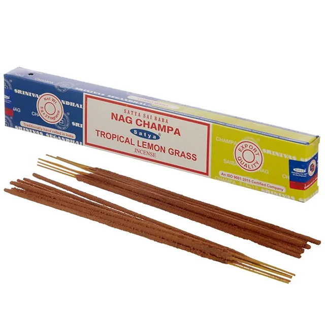 21 Nag Champa &amp; Tropical lemon Grass (Nag Champa &amp; Citronnelle Tropicale)