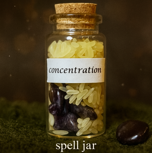 Spell jar CONCENTRATION 