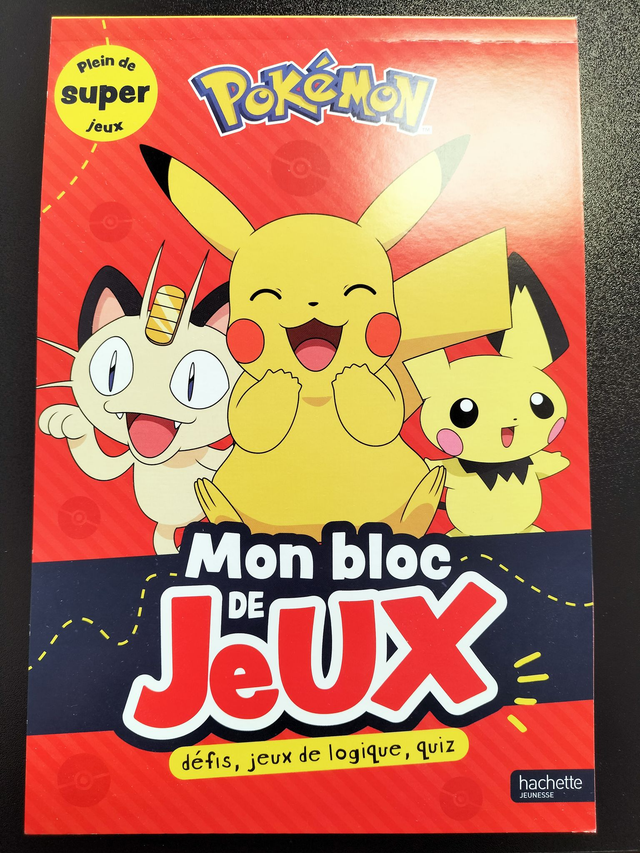 Mon block de jeu pokémon