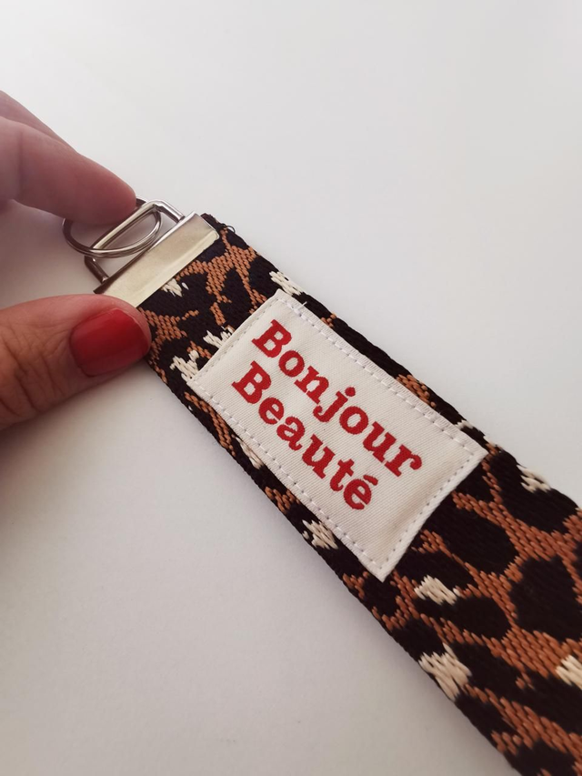 Porte-clefs CHARLIE bonjour beauté