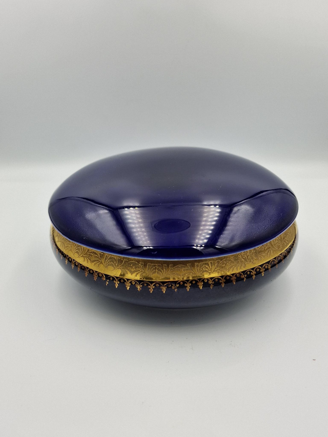 Vide poche Céramique bleu