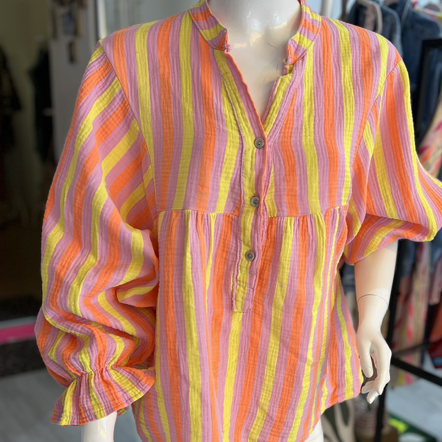 Musselin Bluse One Size