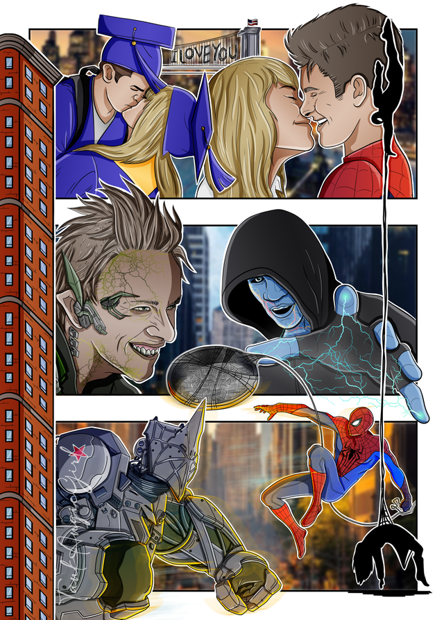 Planche The Amazing Spiderman 2