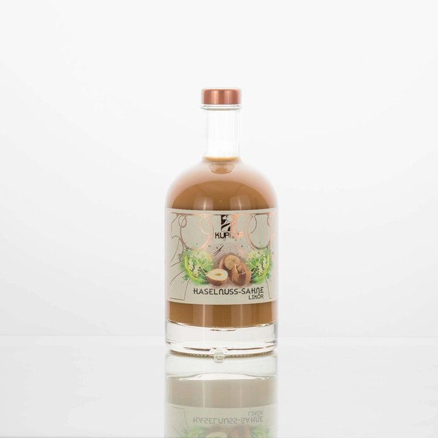 Haselnuss-Sahne Likör 