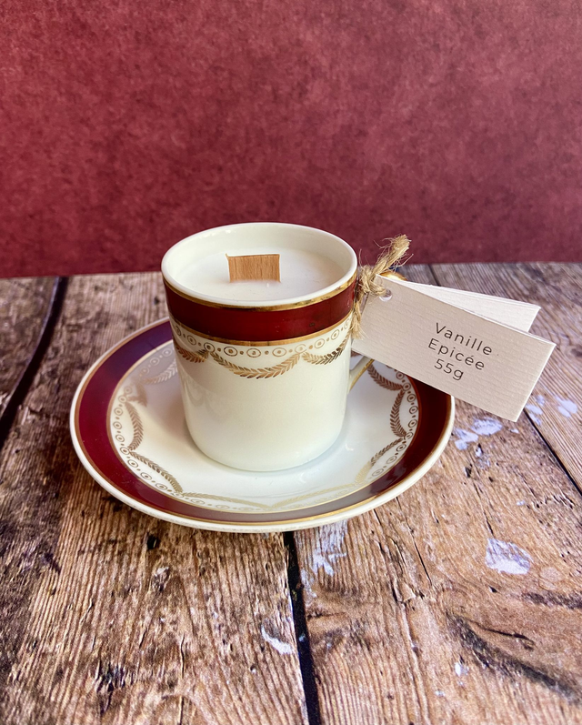 Bougie vintage Marjolaine