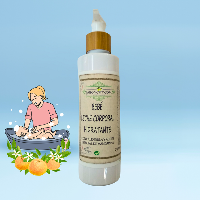 Leche hidratante bebes