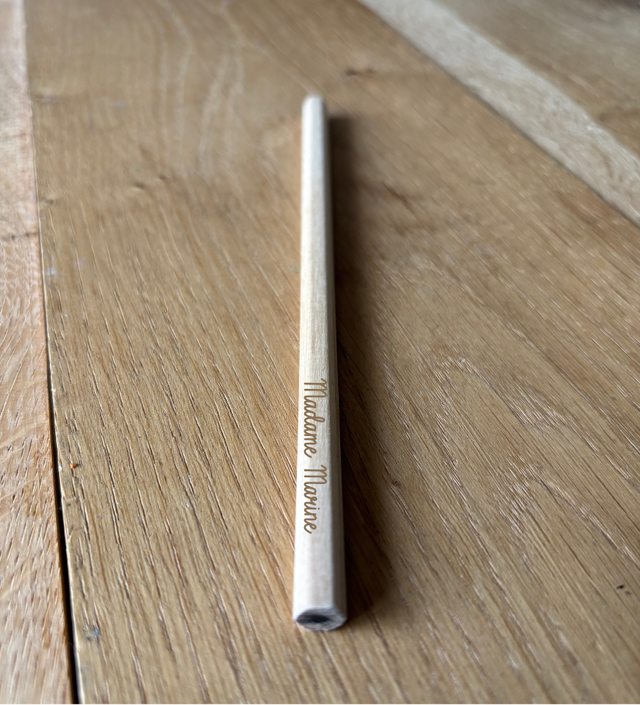 Crayon de bois - Personnalisable