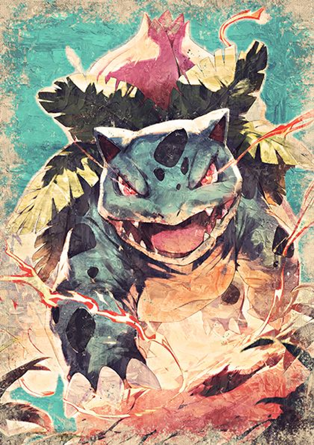 Venosaur edizione limitata 10/10