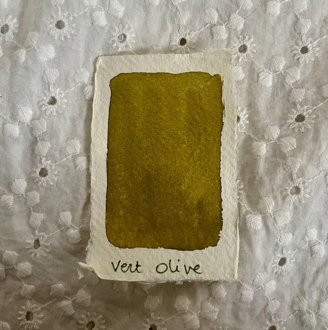 Vert Olive et Marron 