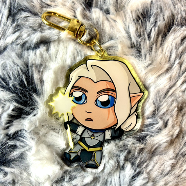 Pike (Vox Machina, Critical Role) Keychain