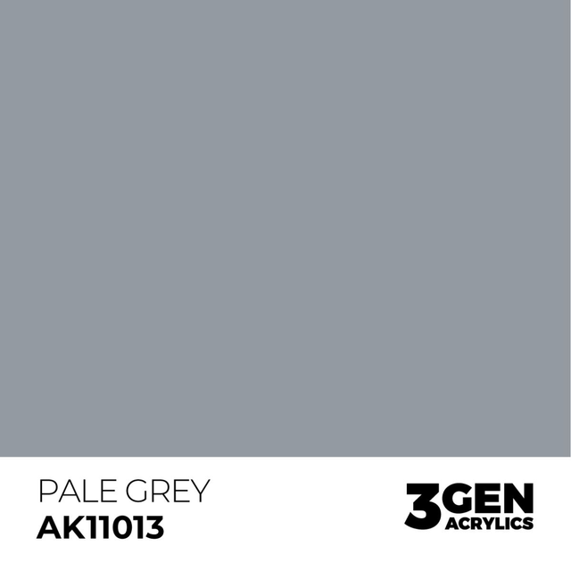 3rd Gen. Acrylics 13 Pale Grey