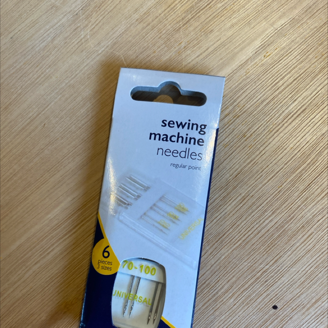 Sewing machine needles