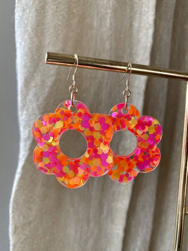 BO fleurs simples grandes - neon