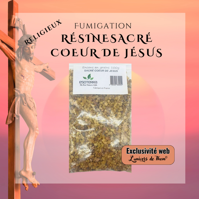 Résine ESOTERRA Sacré Coeur de Jésus 100g