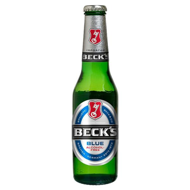  Alcohol free beer, Beck's Blue Alcohol Free Beer Bottles 275ml