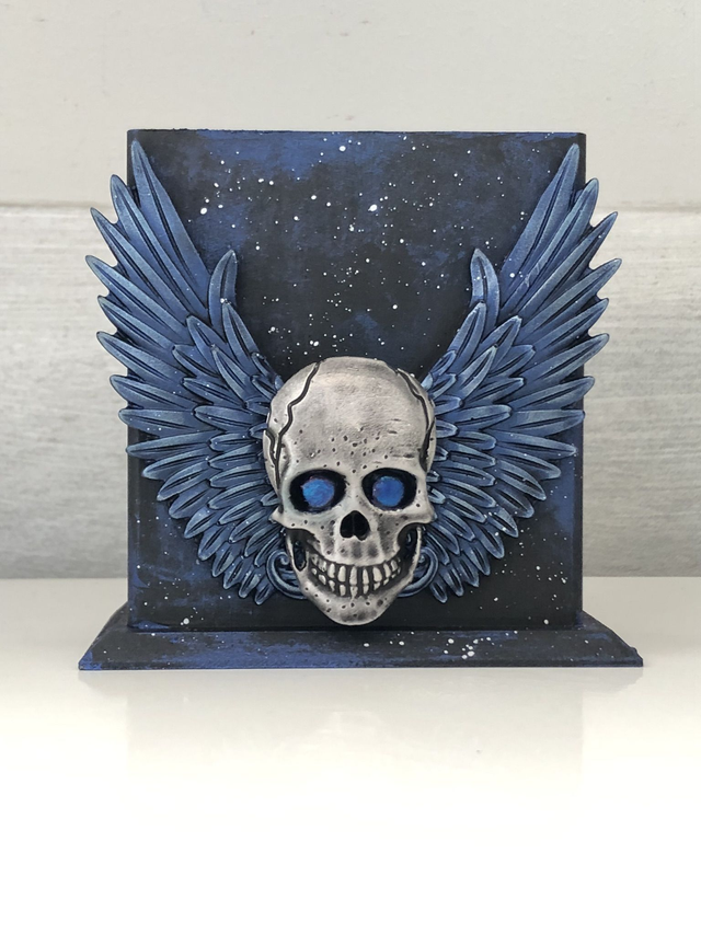 Pot Angel Wings Blue