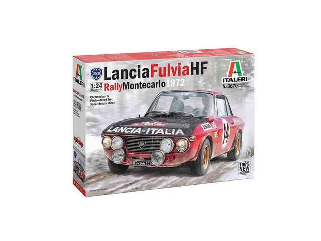 Lancia Fulvia HF Rally M.Carlo 72 Italeri 3670 1/24