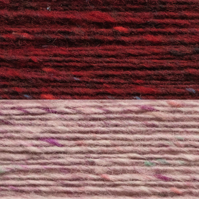 Soft Merino Wool Handmade Snood / Neck Warmer (Colour: Carnival)