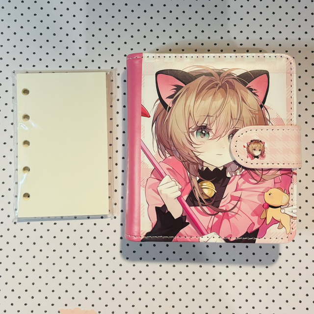 Sakura Anime 'Sweet Girl' design binder notebook