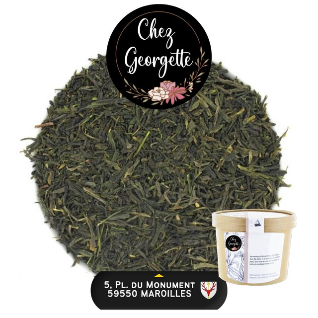 🆕 SENCHA FUKUJYU NATURAL LEAF - Pot de 25 infusettes