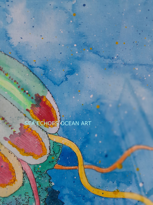 Neon Ethereal (Original Artwork)