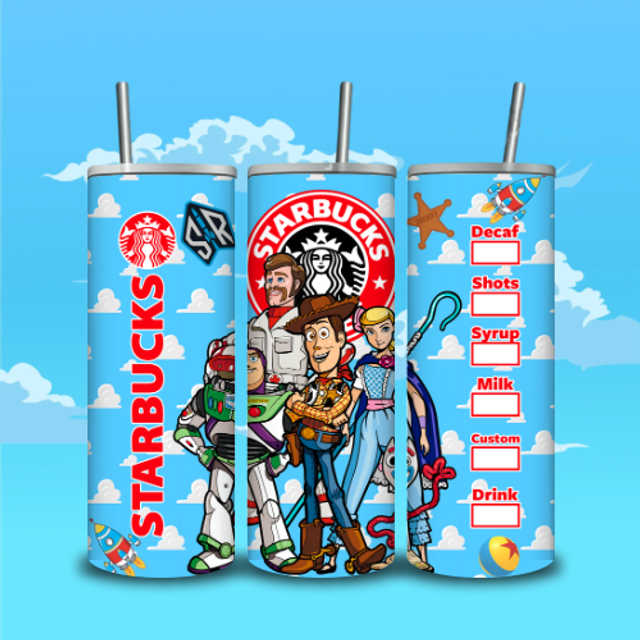 Tumbler  Starbuck Toy Story 2