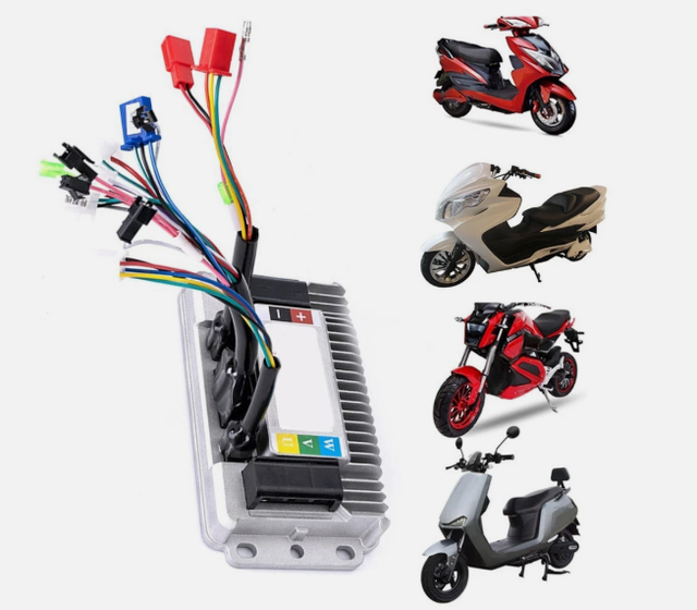 Controlleur our moto scooter 48V60V72V Contrôleur Moteur Fil Résistant à Températu