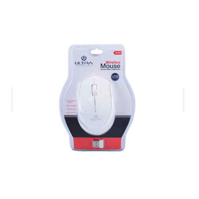 Mouse Inalambrico Ultra / Blanco