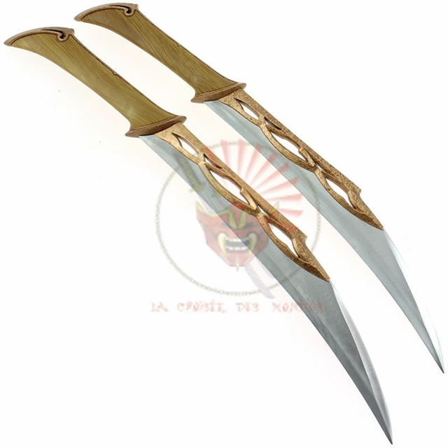 Le Hobbit Dagues de Tauriel Elfe Epees Sabres Efliques